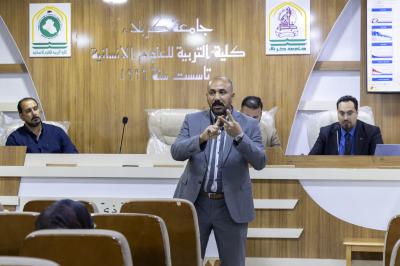 العتبة العباسية المقدسة تقيم ورشة تدريبية عن السلامة المهنية في جامعة كربلاء