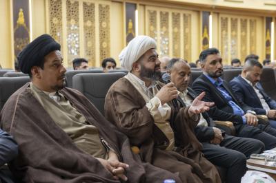 العتبة العباسية المقدسة تقدّم برنامجاً فكرياً لعدد من المهتمين بالشأن الثقافي