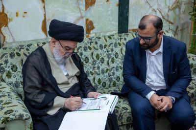 سماحة السيد الصافي يبارك مساعي قسم الإعلام المتجهة نحو (الإعلام التخصّصي) لمواكبة مشاريع العتبة العباسية المقدسة المتنامية