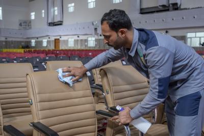 مجمّع أبي الفضل العباس (عليه السلام) ينهي تحضيراته لاستقبال المشاركات في حفل تخرج دفعة بنات الكفيل