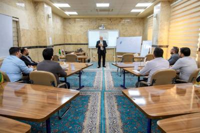 قسم التطوير يقيم دورة تدريبية عن التعامل مع وسائل الإعلام للمنتسبين