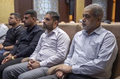 العتبة العباسية المقدسة تنظم دورة لطلبة جامعة الكوفة عن صيانة المخطوطات وترميمها