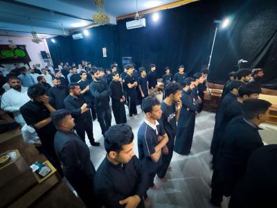 شعبة الخطابة تقيم مجلس عزاء بذكرى شهادة السيدة فاطمة الزهراء (عليها السلام) في البصرة