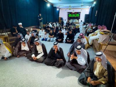 شعبة الخطابة تقيم مجلس عزاء بذكرى شهادة السيدة فاطمة الزهراء (عليها السلام) في البصرة