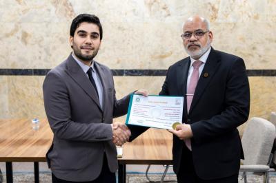 قسم التطوير يختتم دورة تدريبية عن كيفية التعامل مع الوسائل الإعلامية للمنتسبين