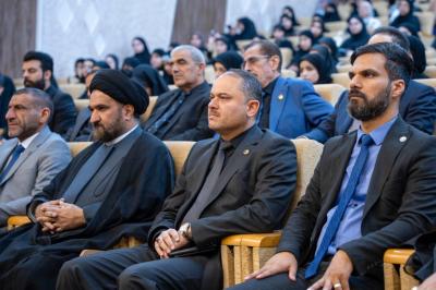 جامعة الكفيل تقيم مجلس عزاء بذكرى شهادة السيدة فاطمة الزهراء (عليها السلام)