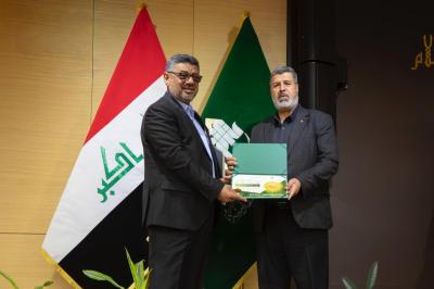 العتبة العباسية المقدسة تكرّم المشاركين في فعاليات اليوم الأوّل لمؤتمر دار الرسول الأعظم الدولي الرابع