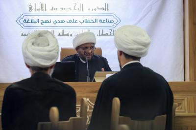 دار علوم نهج البلاغة تقدّم المحاضرة الثامنة ضمن الدورة التخصصية لصناعة الخطاب