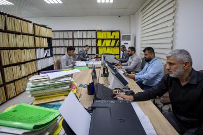 العتبة العباسية المقدسة تنجز أرشفة أكثر من 10 آلاف إضبارة للشهداء والجرحى إلكترونيًّا