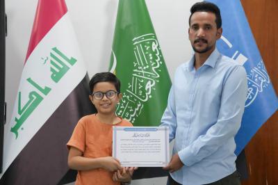 المجمع العلمي يجري اختباره الشهري لطلبة الحفظ في دورات أصحاب الكساء (عليهم السلام)