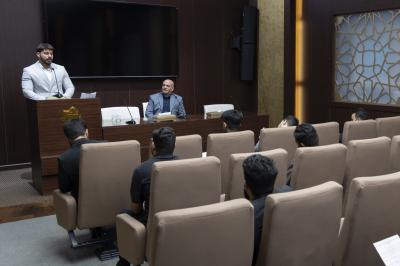 العتبة العباسية المقدسة تباشر إجراء الاختبارات للمشاركين في برنامج عرفاء المنصة