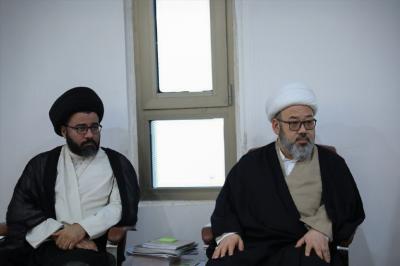 الهيأة العليا وكلية الإمام الكاظم (عليه السلام) تبحثان آفاق التعاون لإحياء ألفية حوزة النجف الأشرف