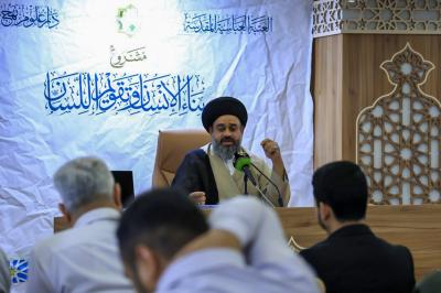 دار علوم نهج البلاغة تقدّم المحاضرة الـ 13 ضمن مشروع بناء الإنسان وتقويم اللسان
