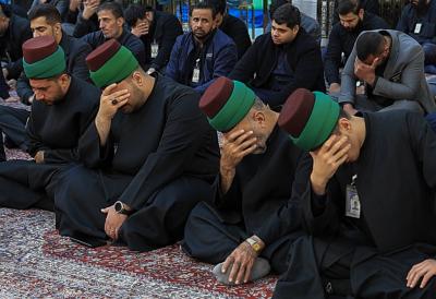 العتبة العباسية المقدسة تقيم مجلس عزاء لإحياء ذكرى شهادة السيدة الزهراء (عليها السلام)