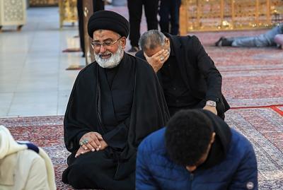 العتبة العباسية المقدسة تقيم مجلس عزاء لإحياء ذكرى شهادة السيدة الزهراء (عليها السلام)