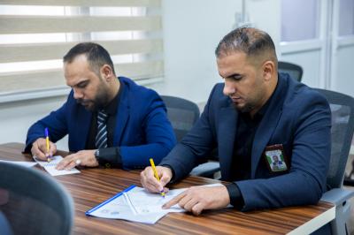 قسم التطوير ينظم دورة تدريبية عن إعداد الاستبانات وتحليلها