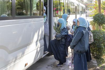 مجموعة مشاتل الكفيل تستقبل طالبات مدارس مجموعة العميد التربوية