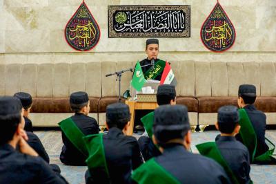 لطلبة الحفظ.. المجمع العلمي ينظم مجلس عزاء لإحياء ذكرى شهادة السيدة الزهراء (عليها السلام) في النجف