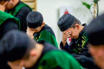 لطلبة الحفظ.. المجمع العلمي ينظم مجلس عزاء لإحياء ذكرى شهادة السيدة الزهراء (عليها السلام) في النجف