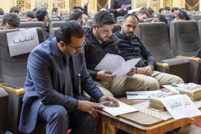 قسم الإعلام يجري اختبار الكفاءة المهنية للملاكات الإعلامية