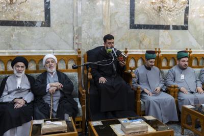 العتبة العباسية المقدسة تقيم مجلس عزائها الأسبوعي إحياءً لذكرى شهادة السيدة الزهراء (عليها السلام)