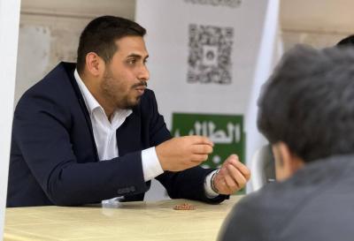 قسم الشؤون الفكرية يقيم خيمة ثقافية ضمن برنامج الطالب الفعال في ذي قار