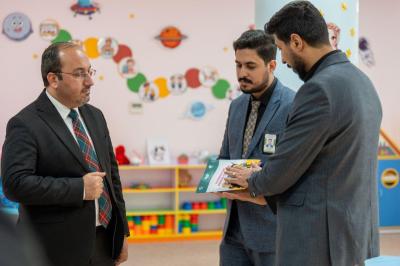 وفد وزارة التربية يشيد بالمنظومة التعليمية والبنى التحتية لمجموعة العميد التربوية