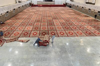 مجمّع أبي الفضل العباس (عليه السلام) يستعد لاستقبال المشاركين في حفل تخرج طلبة الجامعات العراقية السادس
