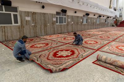 مجمّع أبي الفضل العباس (عليه السلام) يستعد لاستقبال المشاركين في حفل تخرج طلبة الجامعات العراقية السادس