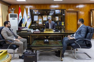 العتبة العباسية المقدسة تقدم دعوة لجامعة المثنى للمشاركة في الحفل المركزي لتخرج طلبة الجامعات العراقية