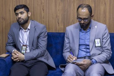 قسم العلاقات العامة يناقش مع جمعية كشافة الكفيل تحضيرات حفل التخرج المركزي السادس