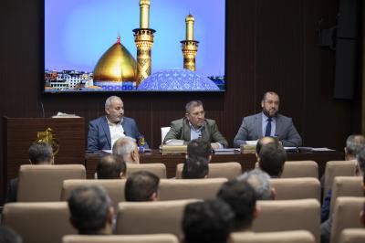 العتبة العباسية المقدسة تعقد اجتماعها التحضيري لإقامة حفل تخرج طلبة الجامعات العراقية