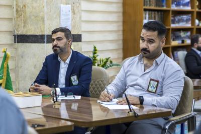 قسم التطوير يقيم دورة تدريبية عن التعامل مع وسائل الإعلام للمنتسبين