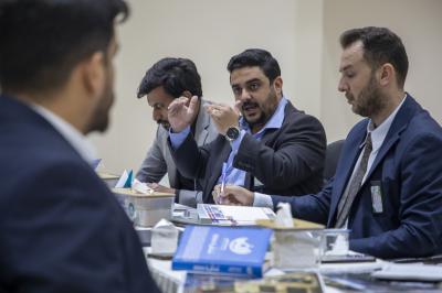 قسم التربية والتعليم يناقش استعداداته لحفل تخرّج طلبة الجامعات العراقية السادس