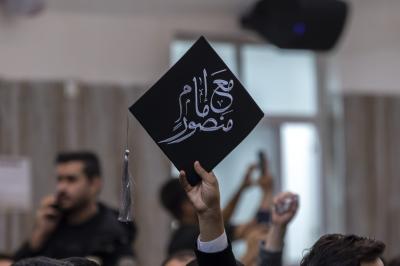 عرض مسرحي بعنوان (لا) ضمن فعّاليات اليوم الأوّل من الحفل المركزي لتخرّج طلبة الجامعات العراقية السادس