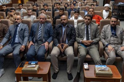 قسم الإعلام ينظم ندوة ثقافية لوفد من جامعة الكوفة