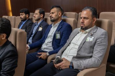قسم الإعلام ينظم ندوة ثقافية لوفد من جامعة الكوفة