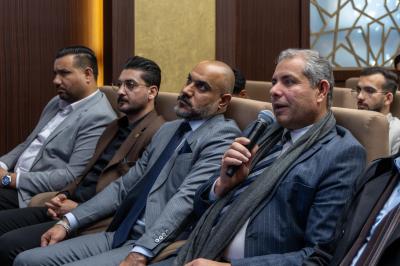 قسم الإعلام ينظم ندوة ثقافية لوفد من جامعة الكوفة