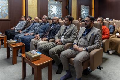 قسم الإعلام ينظم ندوة ثقافية لوفد من جامعة الكوفة