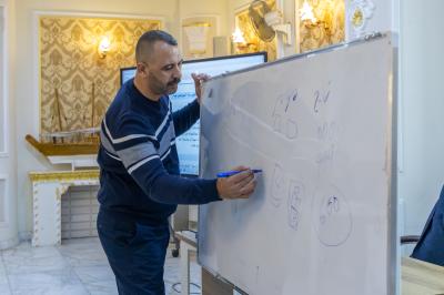 قسم الشؤون الفكرية يقيم دورة تدريبية في الفهرسة الحديثة لملاكات جامعة البصرة