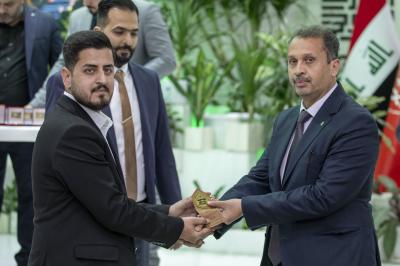 مصوران من العتبة العباسية المقدسة يحرزان مراكز متقدمة في مسابقة (خطوة) الدولية الثالثة