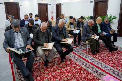 المجمع العلمي يقيم محاضرة متخصِّصة في فنِّ الإقراء بمحافظة صلاح الدين