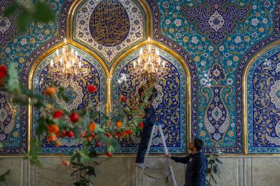 العتبة العباسية المقدسة تنشر مظاهر الزينة والفرح ابتهاجًا بذكرى ولادة الإمام الجواد (عليه السلام)