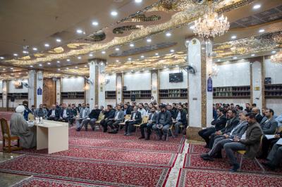 قسم شؤون المعارف يطلق دورة (صفات الشيعة) لعدد من ملاكات العتبة العباسية المقدسة
