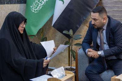قسم الشؤون الطبية يناقش تحضيراته لحفل التخرج المركزي لطالبات الجامعات العراقية العاشر