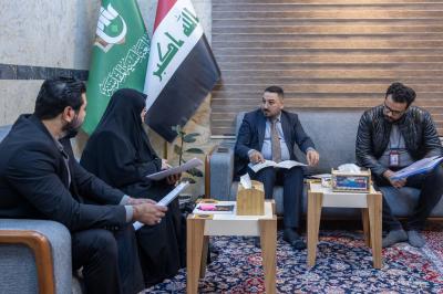 قسم الشؤون الطبية يناقش تحضيراته لحفل التخرج المركزي لطالبات الجامعات العراقية العاشر