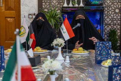 إقامة جلسة حوارية للمشارِكات في مهرجان روح النبوّة الثقافي النسوي العالمي الثامن
