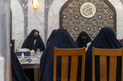 إقامة جلسة حوارية للمشارِكات في مهرجان روح النبوّة الثقافي النسوي العالمي الثامن