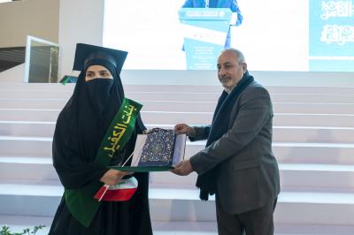 العتبة العباسية المقدسة تكرّم عددًا من ممثلي الجامعات العراقية المشارِكة في حفل التخرج المركزي العاشر