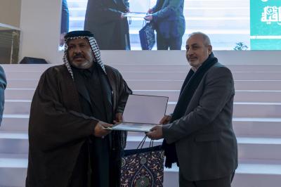 العتبة العباسية المقدسة تكرّم عددًا من ممثلي الجامعات العراقية المشارِكة في حفل التخرج المركزي العاشر